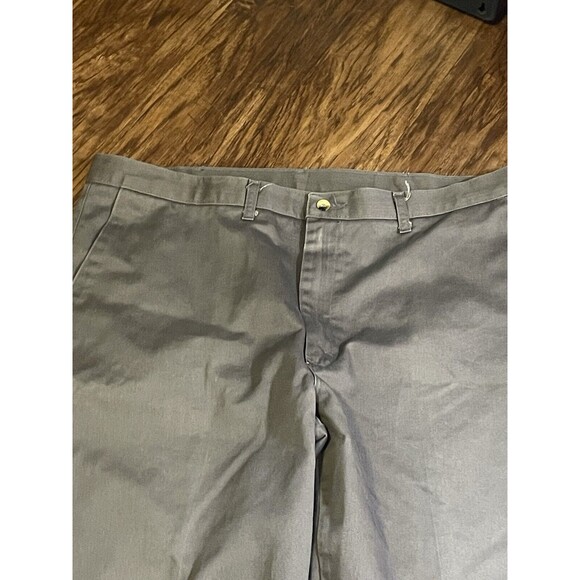 Timber Creek By Wrangler Men’s Pants Brown 40X32 Flat Front - Picture 3 of 7